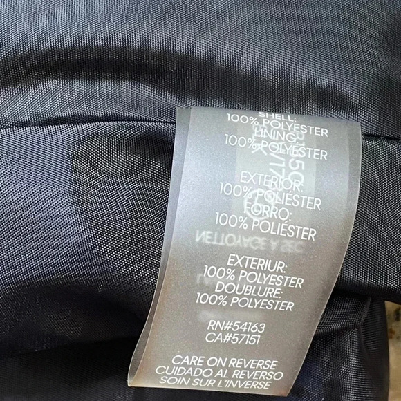 Calvin Klein Black Halter Neck Crepe Gown Size 6 - Picture 9 of 10